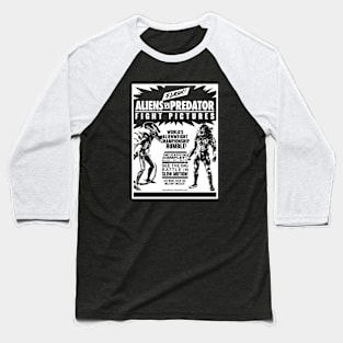 ALIENS vs. PREDATOR : Fight poster 3.0 Baseball T-Shirt